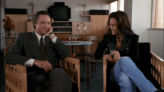 Look at her face. LOVING it. Yeah, Wayne who?